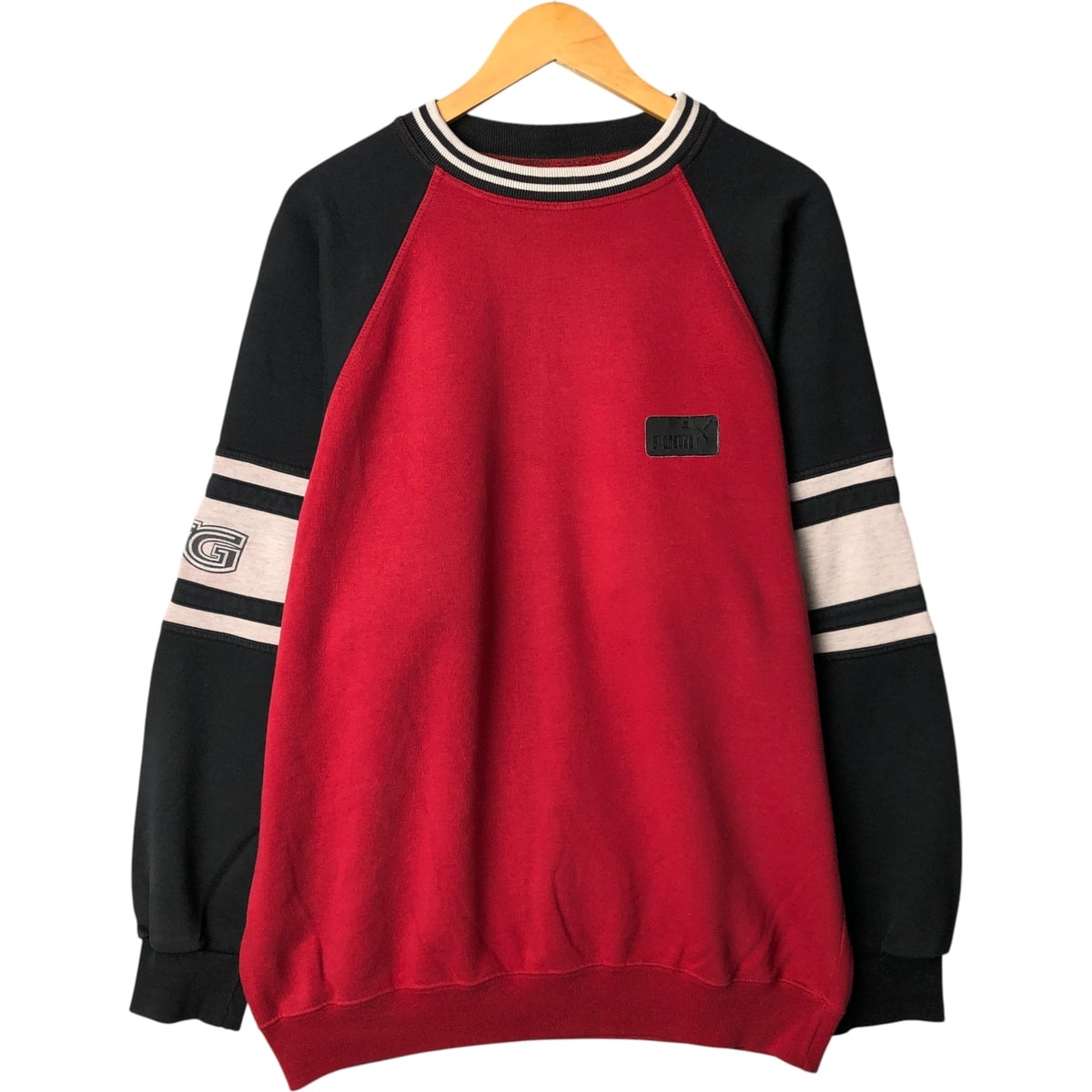 古着 プーマ PUMA ロゴスウェットシャツ トレーナー メンズL相当 ヴィンテージ/eaa581417