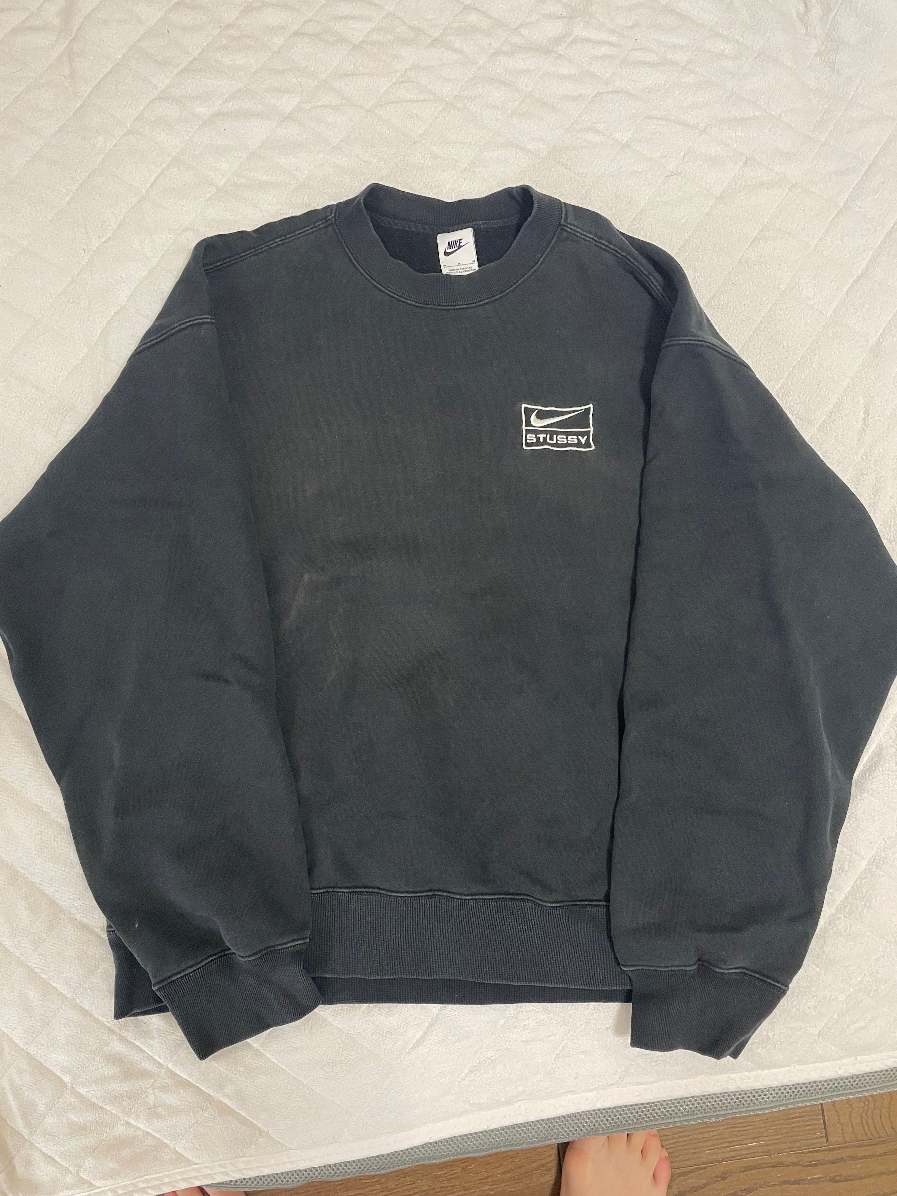 Stussy x Nike Wash Crew (US Size) "Black" DO5310-010