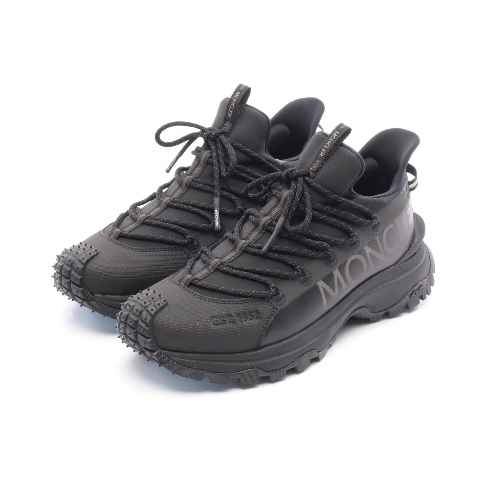 モンクレール MONCLER TRAILGRIP LITE2 スニーカー 靴 ファブリック レディース ブラック系 4M00140M345799935 【中古】