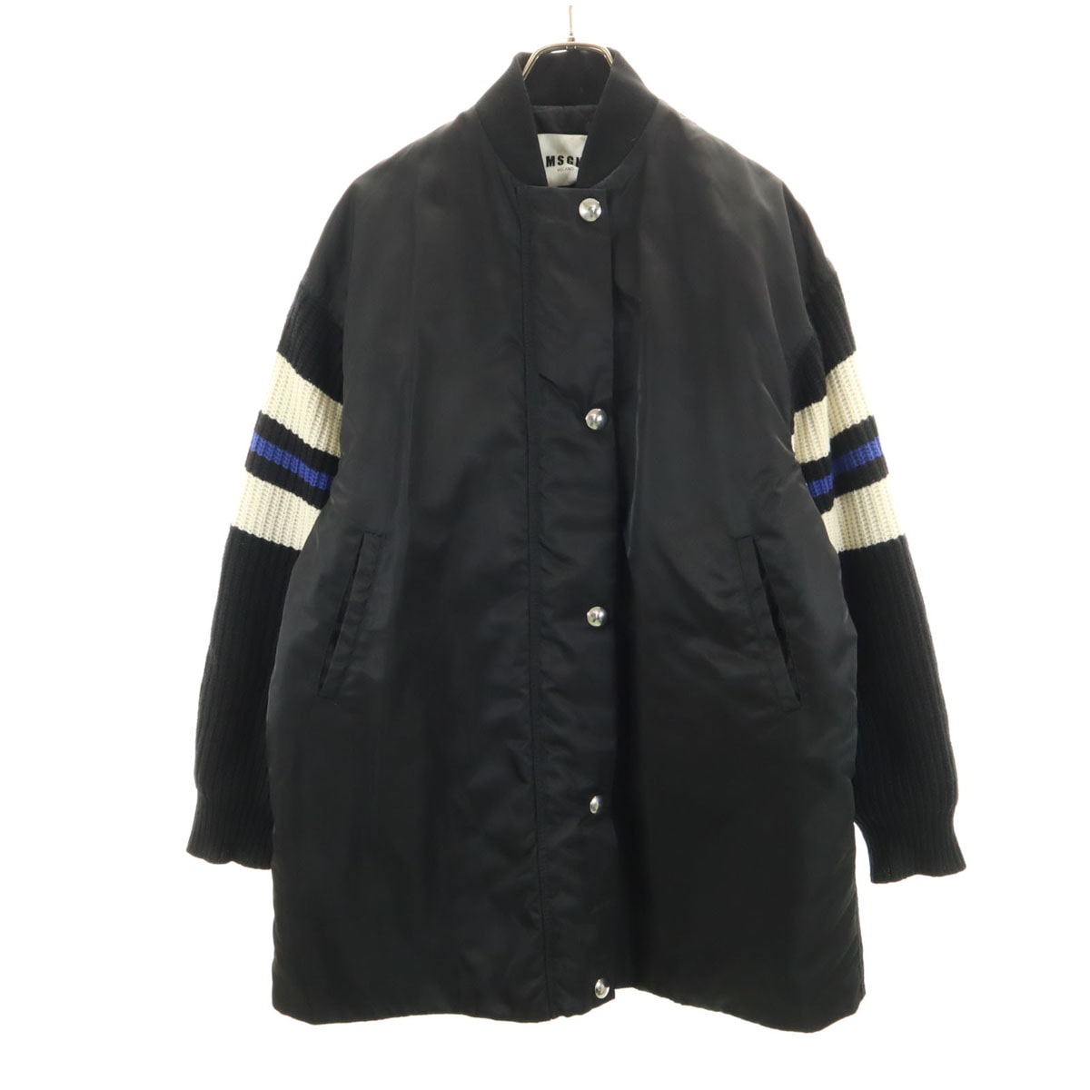 MSGM エムエスジーエム イタリア製 中綿コート 38 ブラック