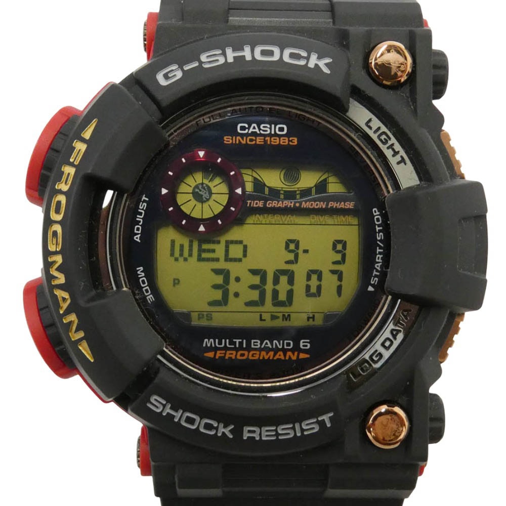CASIO G-SHOCK カシオ ジーショック GWF-1035F-1JR FROGMAN フロッグマン MAGMA OCEAN マグマオーシャン 35周年 35TH 腕時計 ブラック系【新古品】【未使用】【中古】