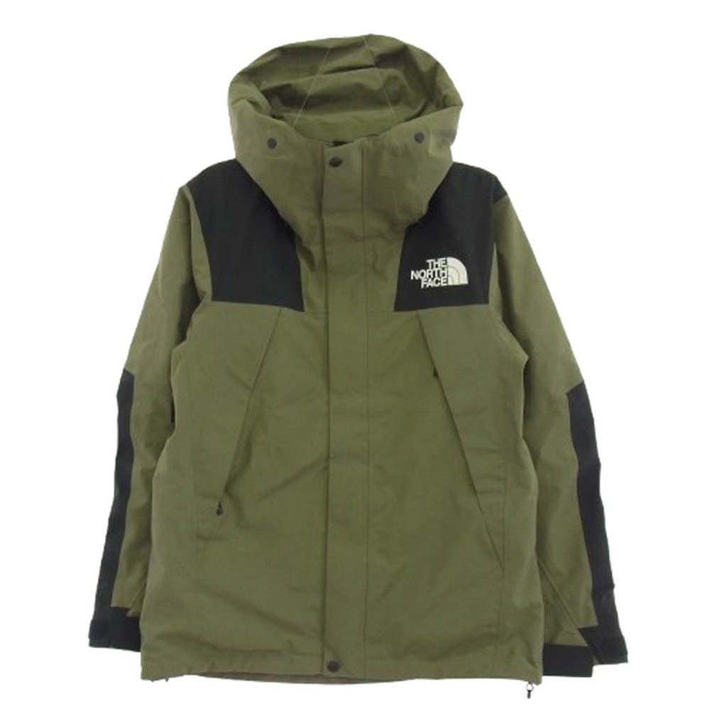 THE NORTH FACE ノースフェイス マウンテンパーカー NP61800 MOUNTAIN JACKET マウンテンジャケット カーキ系 S【中古】