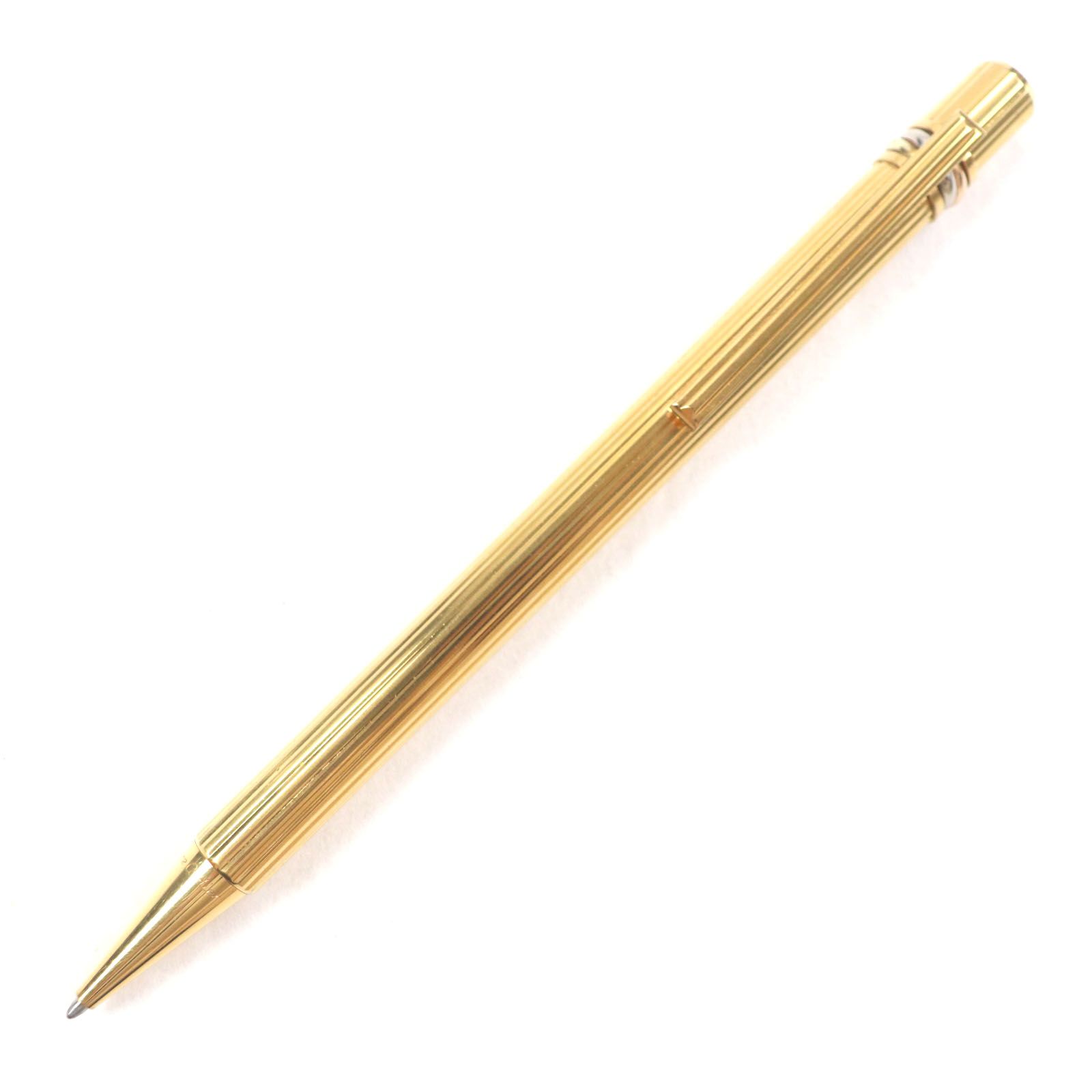カルティエ ボールペン トリニティ ゴールド メンズ