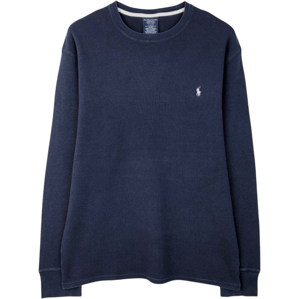 古着 ラルフローレン Ralph Lauren POLO RALPH LAUREN SLEEPWEAR サーマルロンT ワッフル メンズXL相当/eaa671198