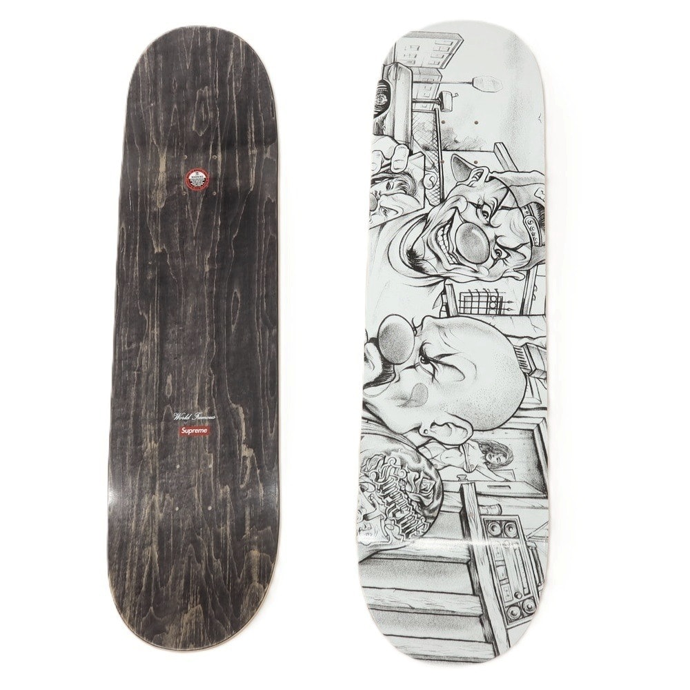 【中古】シュプリーム Supreme 2024年秋冬 Mister Cartoon Skateboard スケートボード デッキ スケボー ホワイト【サイズ8.625 x 32.375】【メンズ】