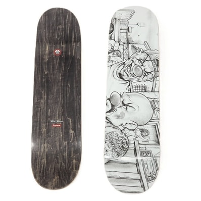 【中古】シュプリーム Supreme 2024年秋冬 Mister Cartoon Skateboard スケートボード デッキ スケボー ホワイト【サイズ8.625 x 32.375】【メンズ】