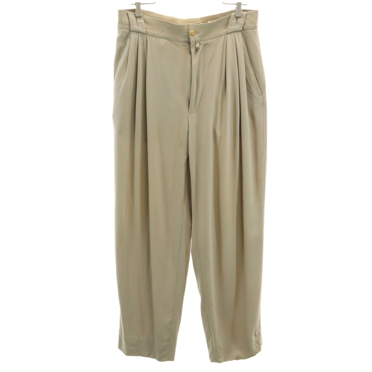 Gianni Versace ジャンニヴェルサーチ イタリア製 スラックスパンツ 50 アッシュ