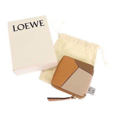 ロエベ LOEWE パズルスクエアジップウォレット 財布【中古】【ABランク】