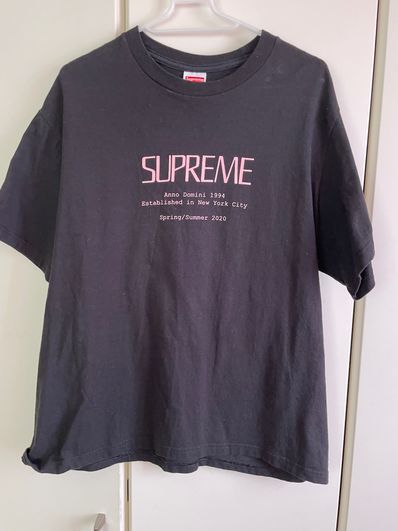 Supreme Anno Domini Tee "Black"