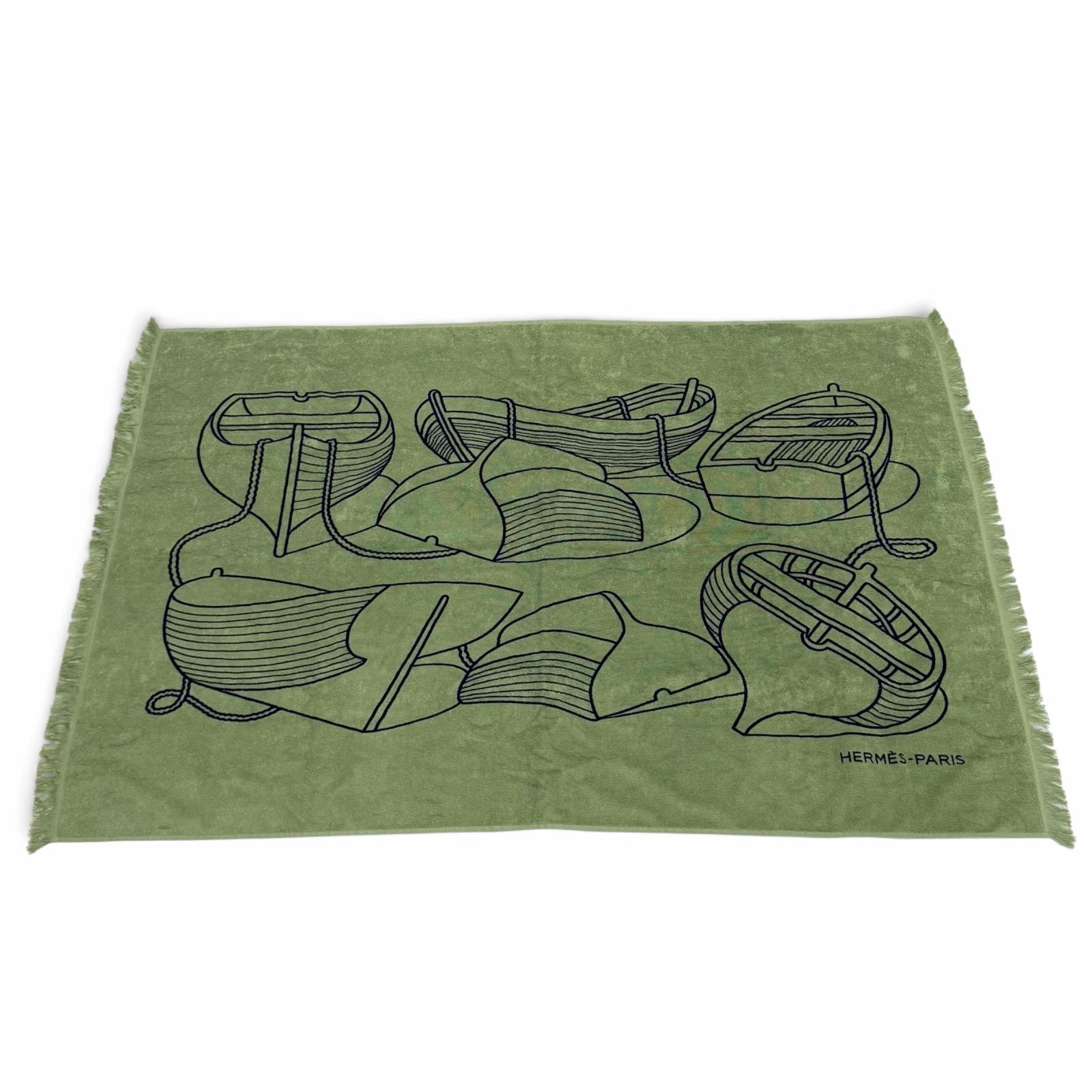 A+ (新品・未使用(ワケあり))】未使用品 エルメス タオル ヨッティング