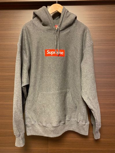 Supreme Box Logo Hooded Sweatshirt "Charcoal" (21FW)