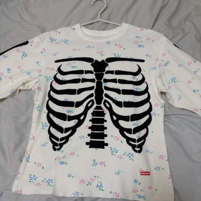 Supreme x Hanes Bones Thermal Crew (1 Pack) (25FW) "Floral"