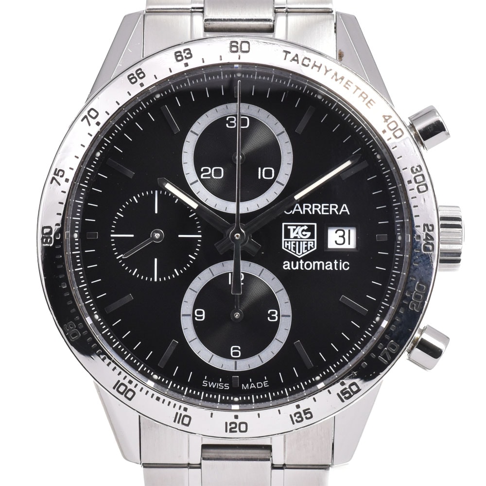 タグホイヤー TAG HEUER CV2016.BA0786 カレラ クロノグラフ 自動巻き メンズ 良品 箱付き A#146547