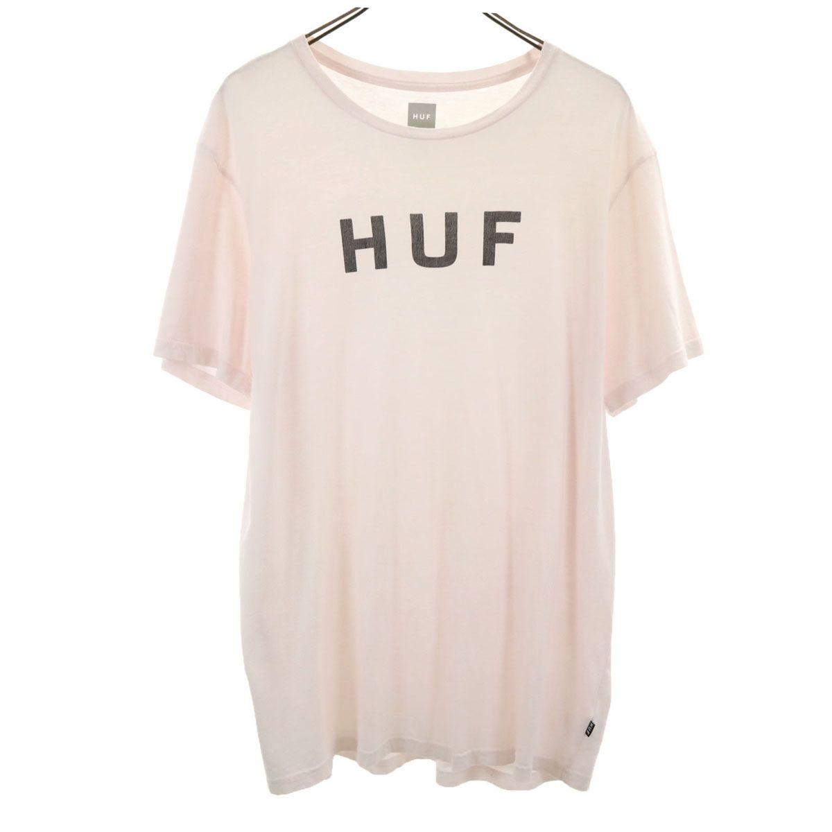 HUF ハフ 半袖 Tシャツ L ペールピンク