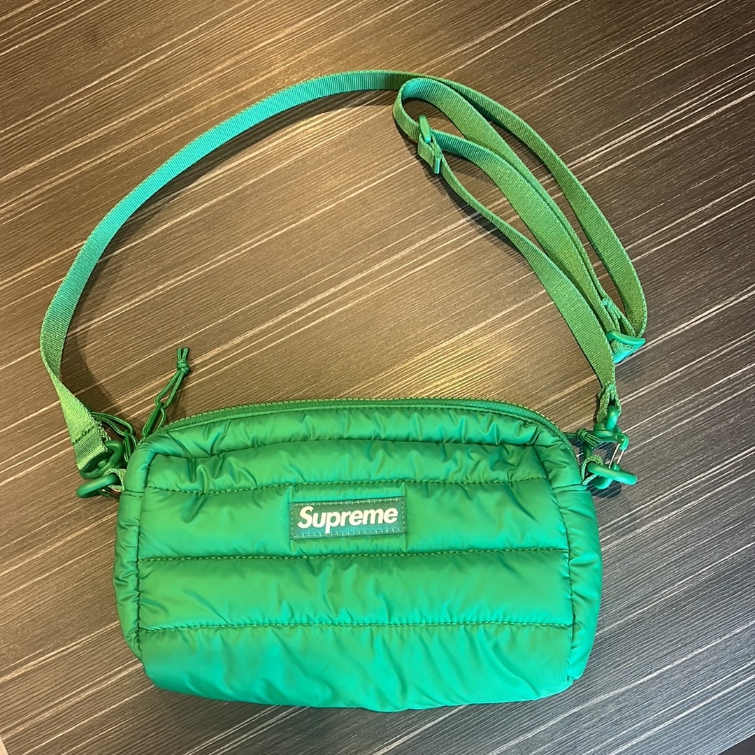 Supreme Puffer Side Bag "Green"