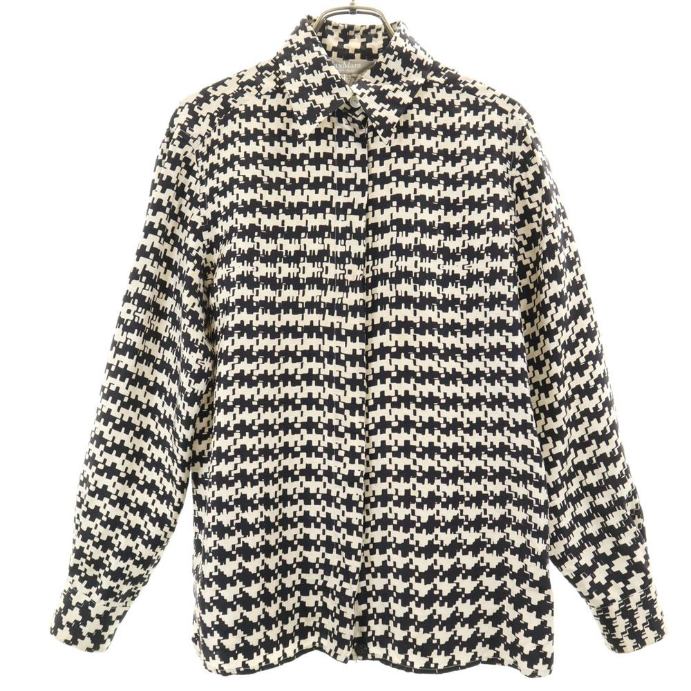 傷や汚れあり】MAX MARA マックスマーラ 長袖 シャツの古着