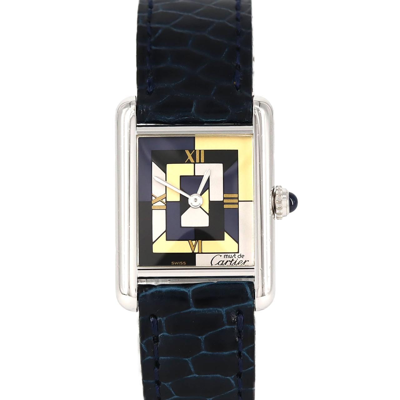 カルティエ マストタンクSM・アールデコ LIMITED W1008195 シルバー クォーツ