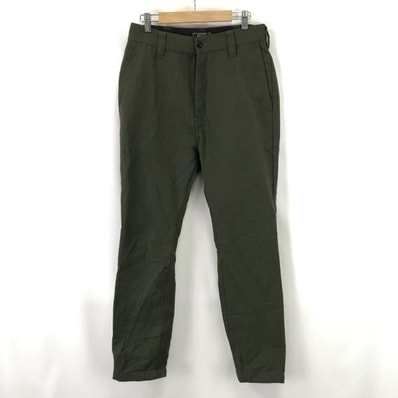 BEAMS/ビームス★スラックスパンツ【メンズS/股下71cm/khaki/オリーブグリーン】ウール/レーヨン/ズボン/Pants/Trouser◆TBH855
