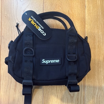 Supreme Mini Duffle Bag (26SS) "Black"