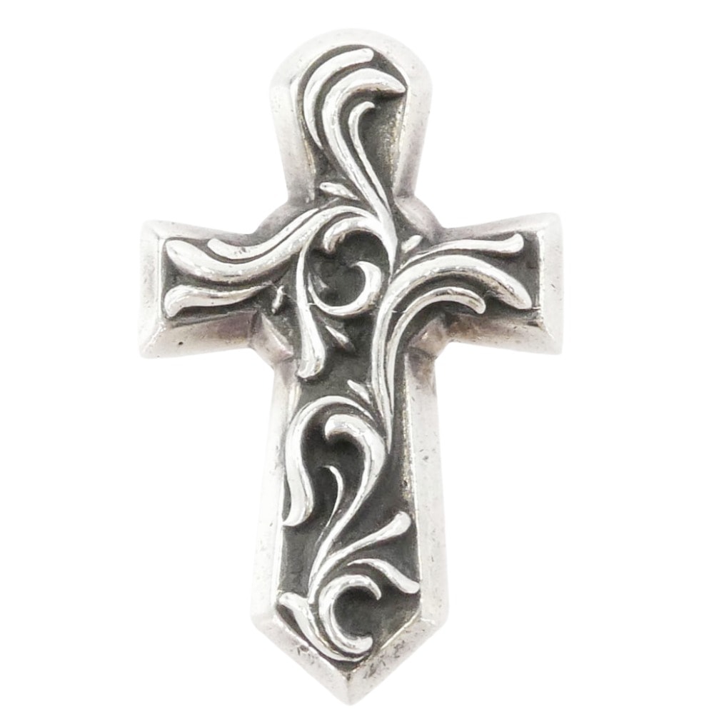 Chrome Hearts Balkan Cross Small Pendant "Silver"