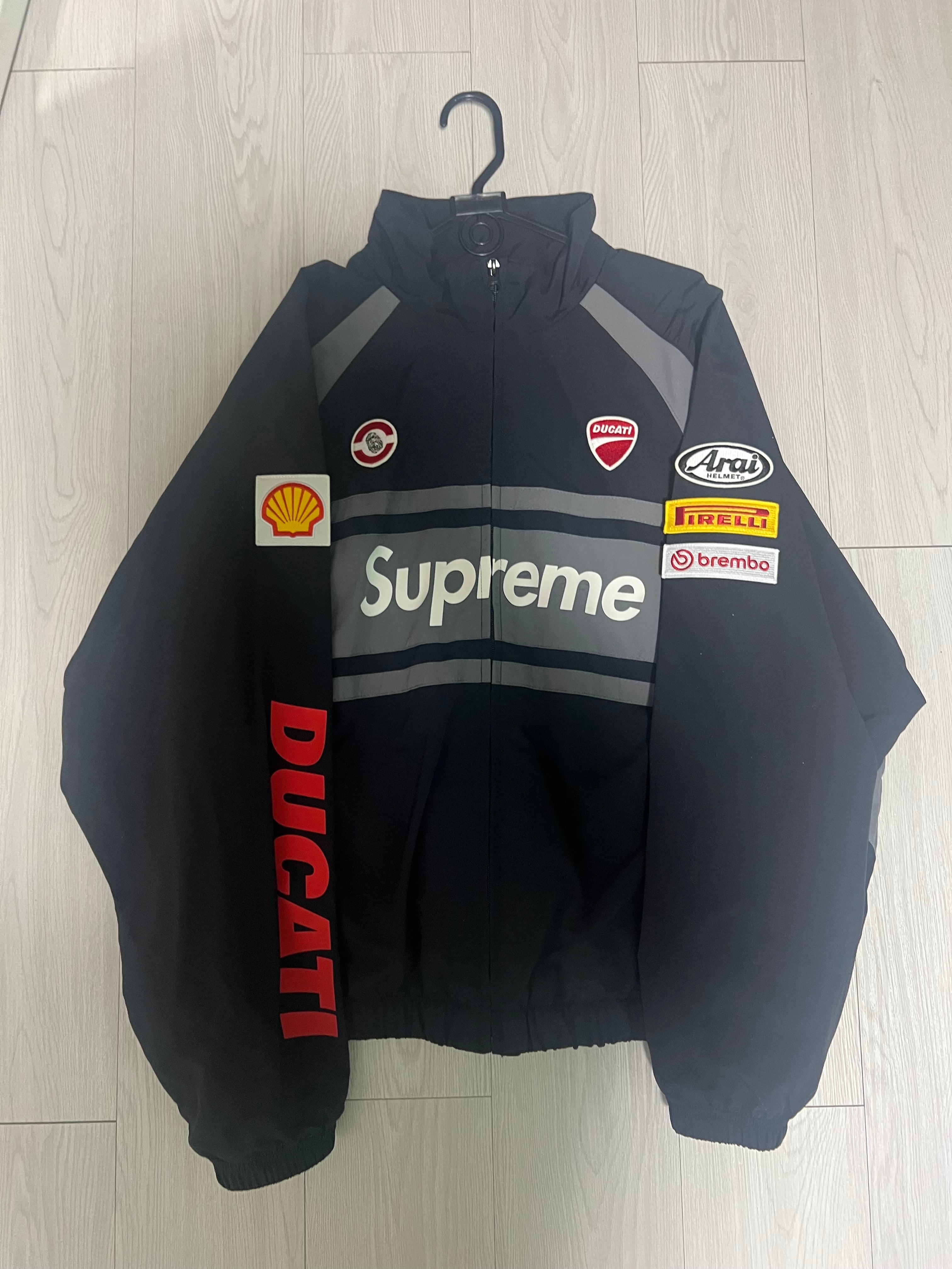 Supreme x Ducati Track Jacket "Black"