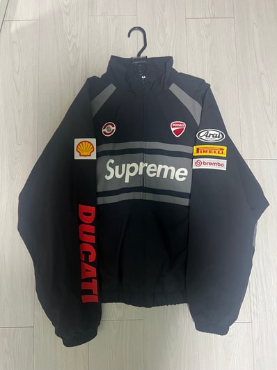 Supreme x Ducati Track Jacket "Black"