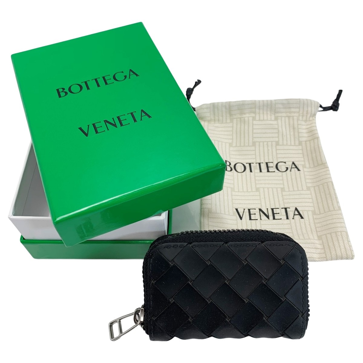 ☆☆BOTTEGA VENETA ボッテガヴェネタ ブラック 財布 コインケース