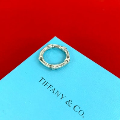 TIFFANY&Co. ティファニー バンブー リング シルバー925 リング・指輪 11号 シルバー
37910