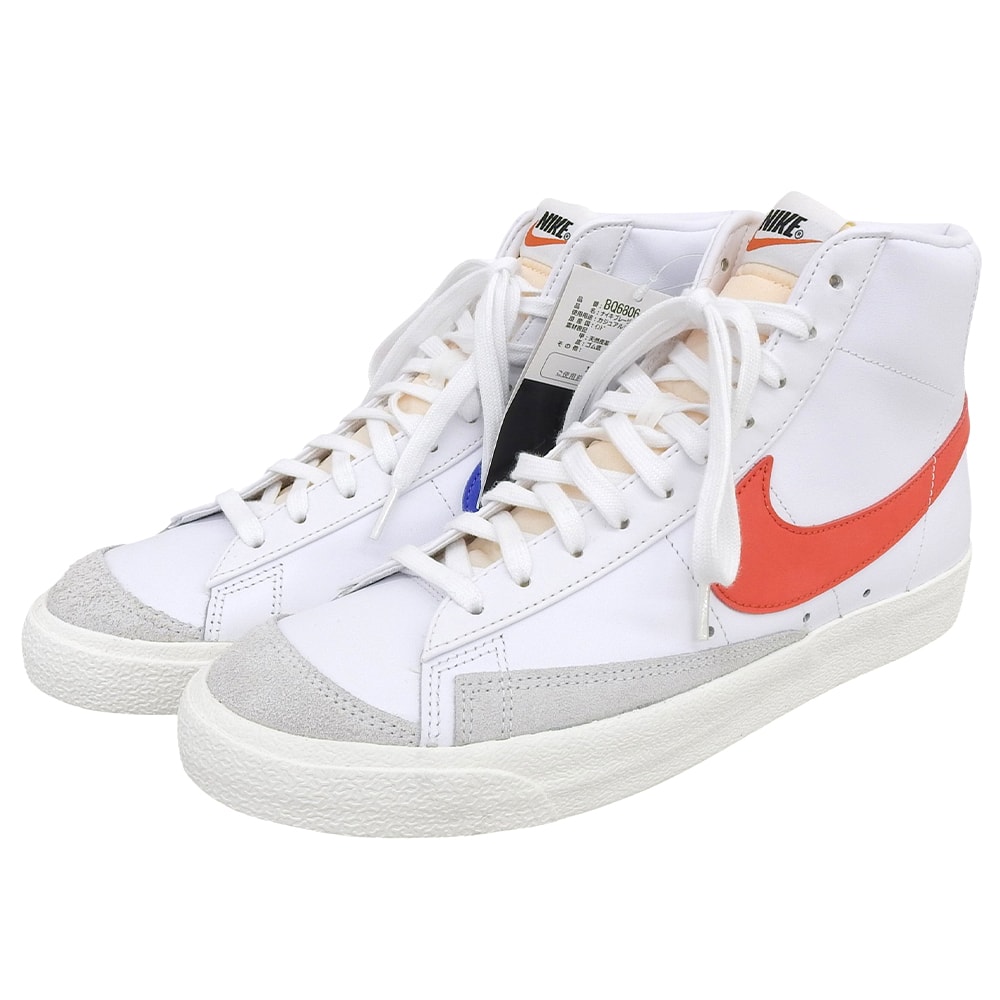ナイキ ブレザー ミッド 77 ハイカット スニーカー シューズ メンズ ホワイト 28cm BQ6806ー117 10US)