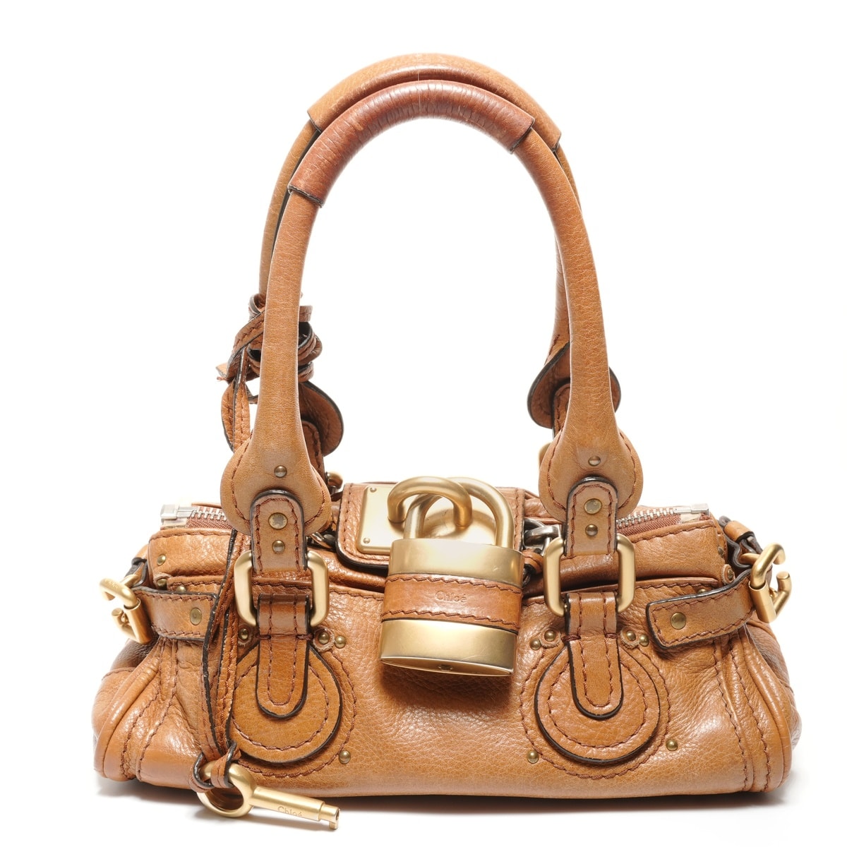 クロエ Chloe パディントン レザー 2WAY ハンドバッグ【中古】