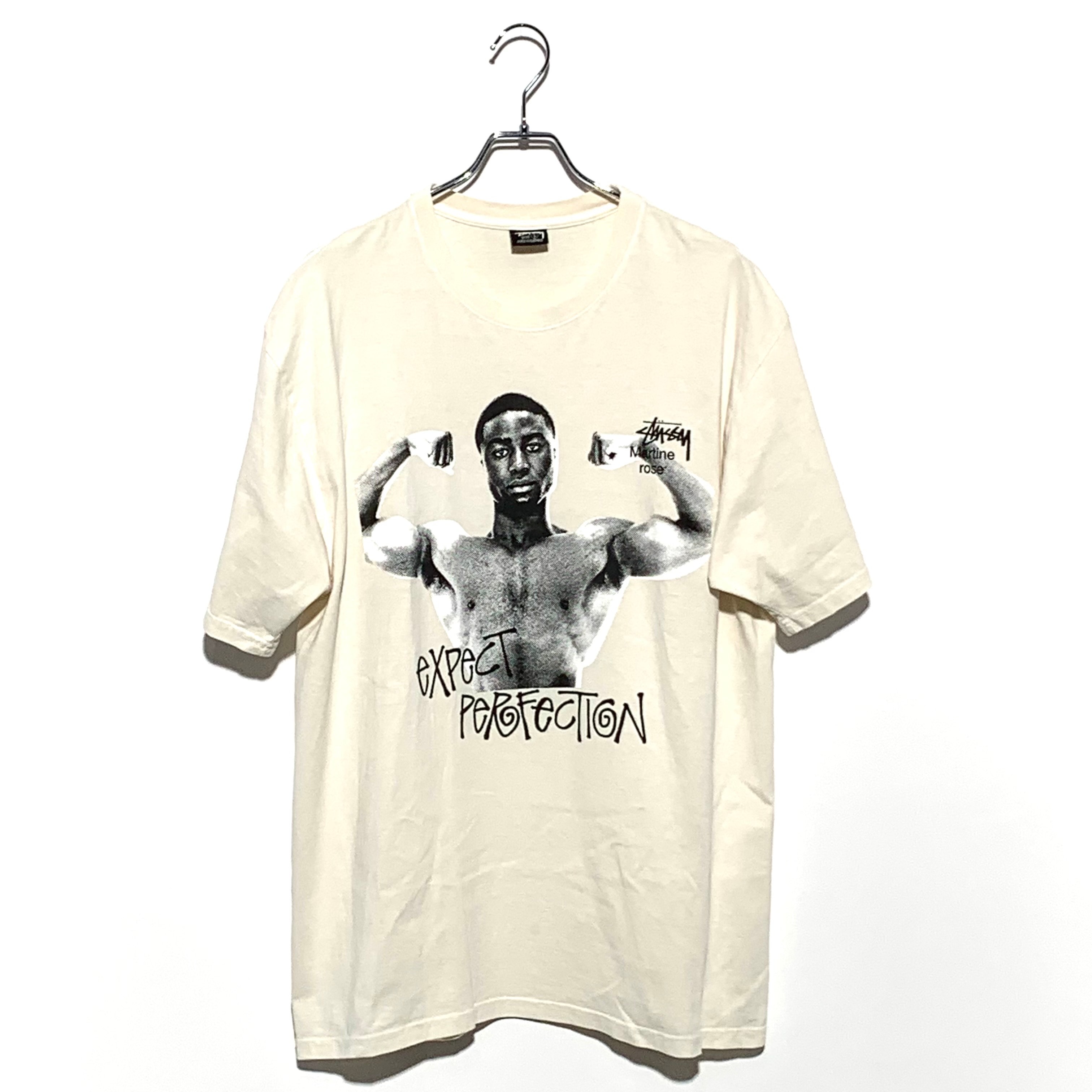 Stussy x Martine Rose Stand Firm Pigment Dyed Tee "Natural"