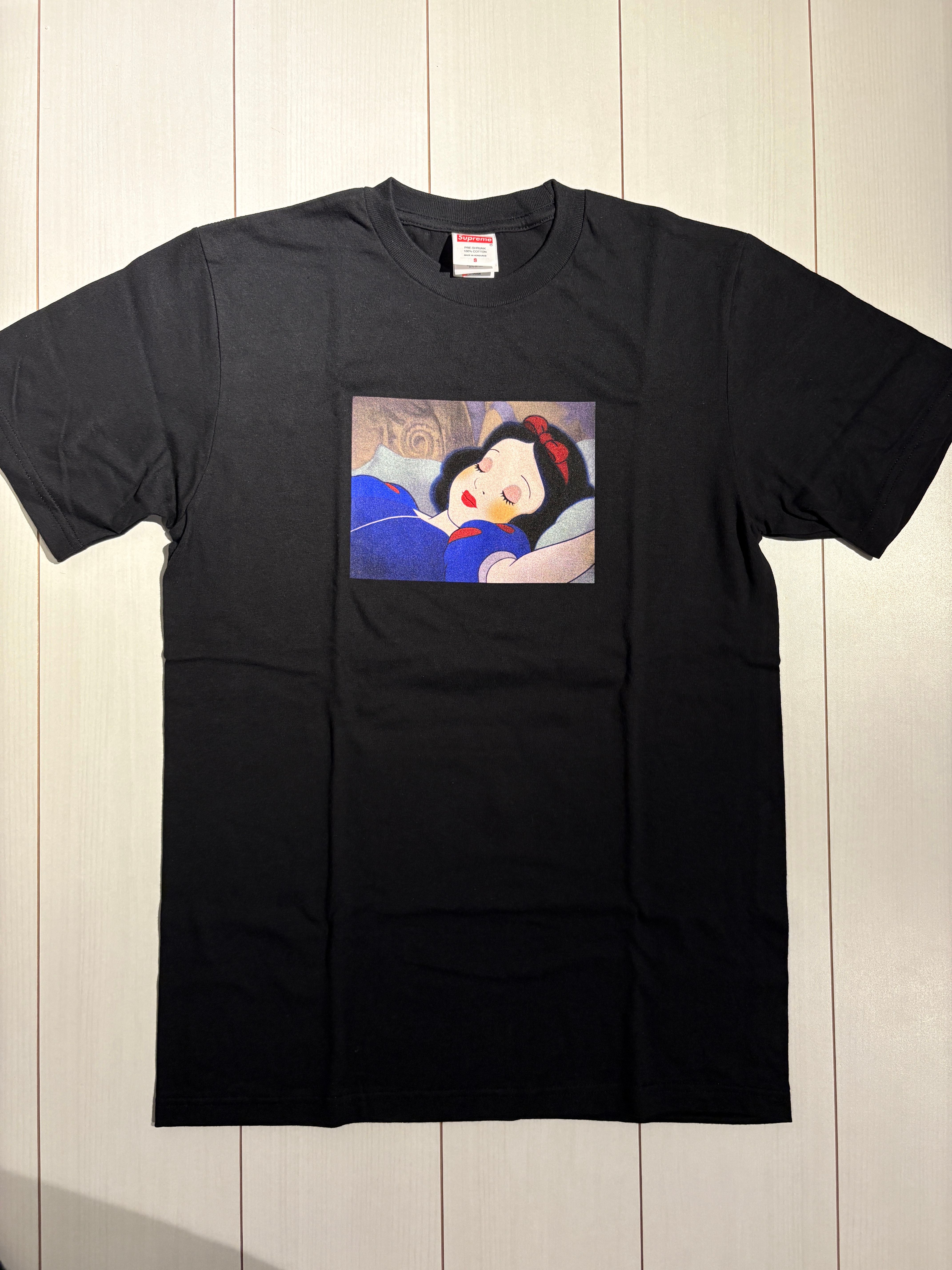 Supreme Snow White Tee "Black"
