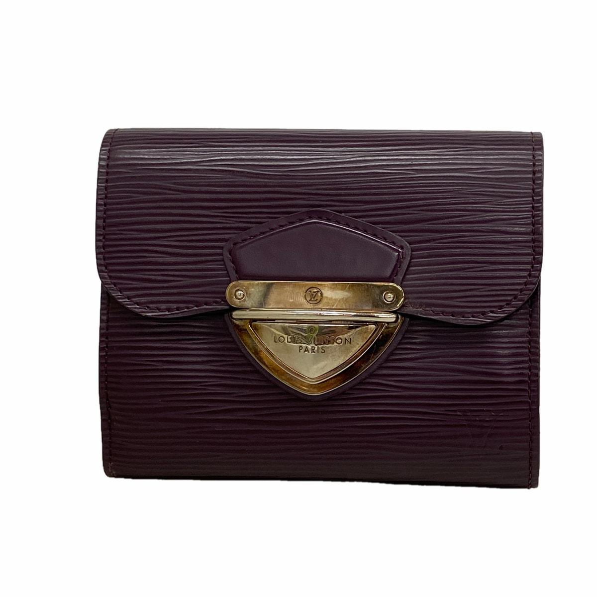 Louis Vuitton Joy Wallet Epi "Cassis"