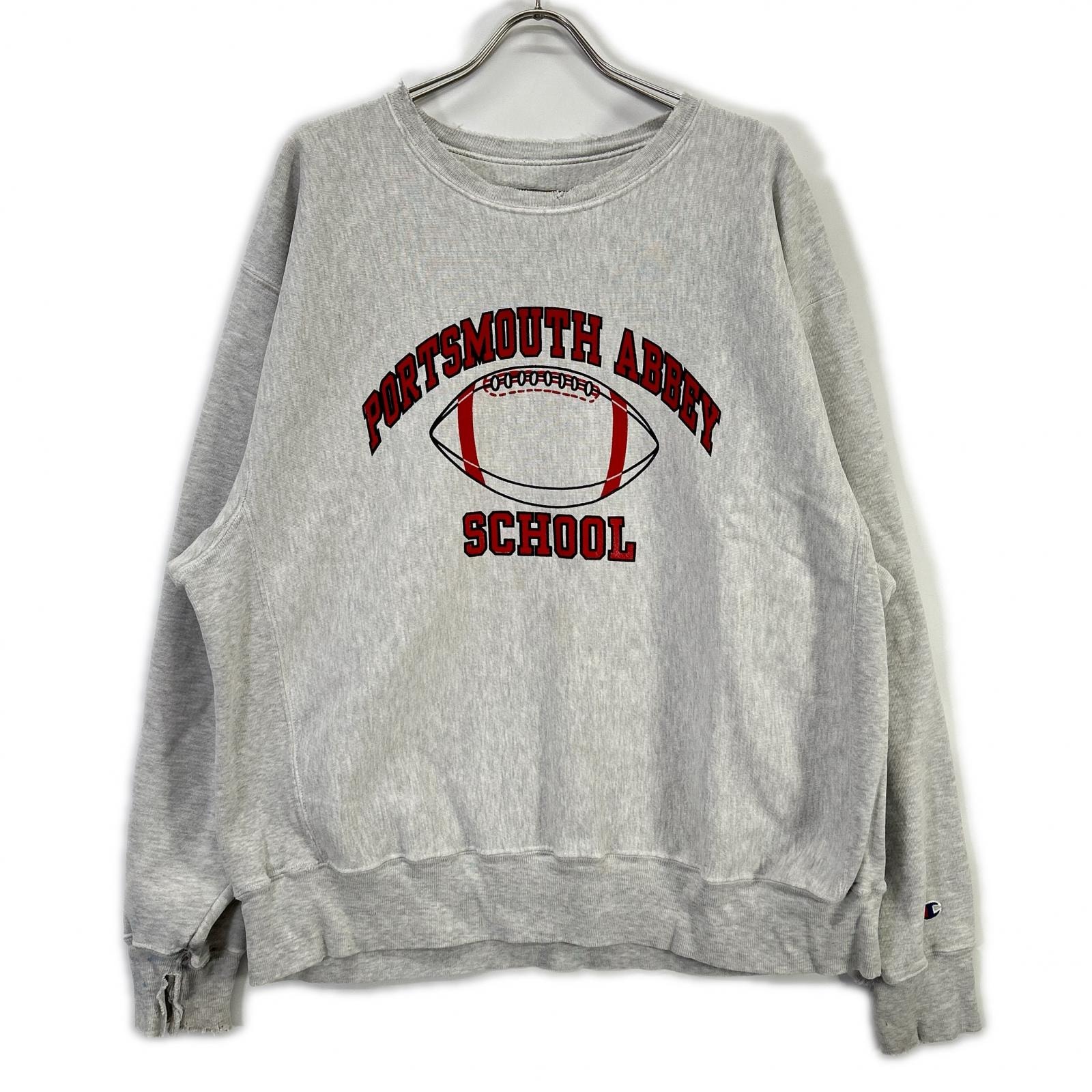 チャンピオン 00s REVERSE WEAVE 3段プリント スウェット