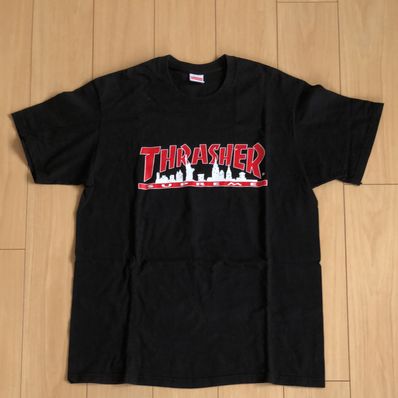 Supreme / Thrasher® Skyline Tee "Black"