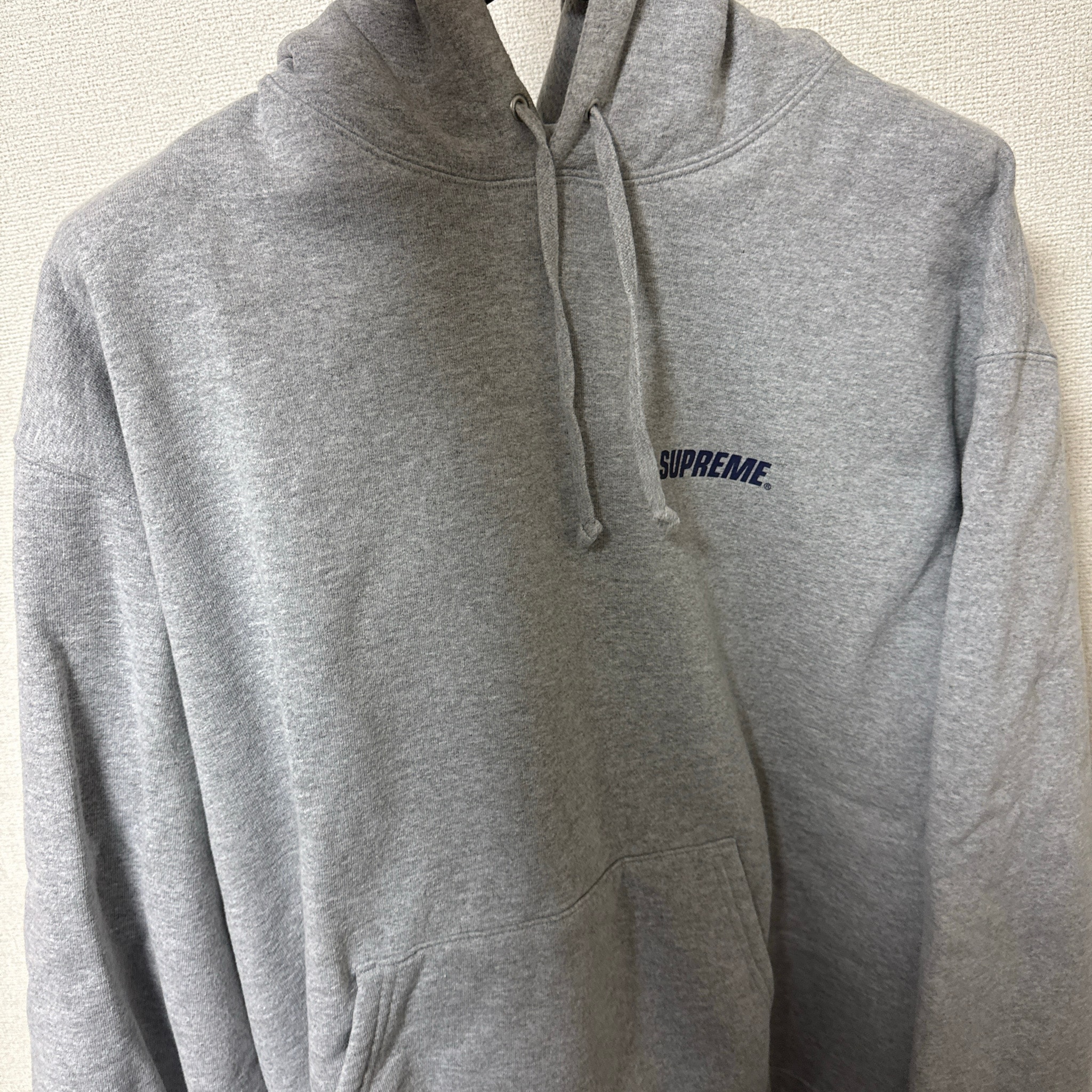 Supreme Crown Hooded Sweatshirt "Heather Grey"