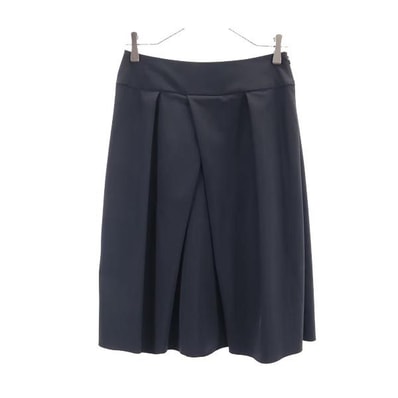 FOXEY NEW YORK フォクシーニューヨーク 日本製 ミディ丈 スカート 黒