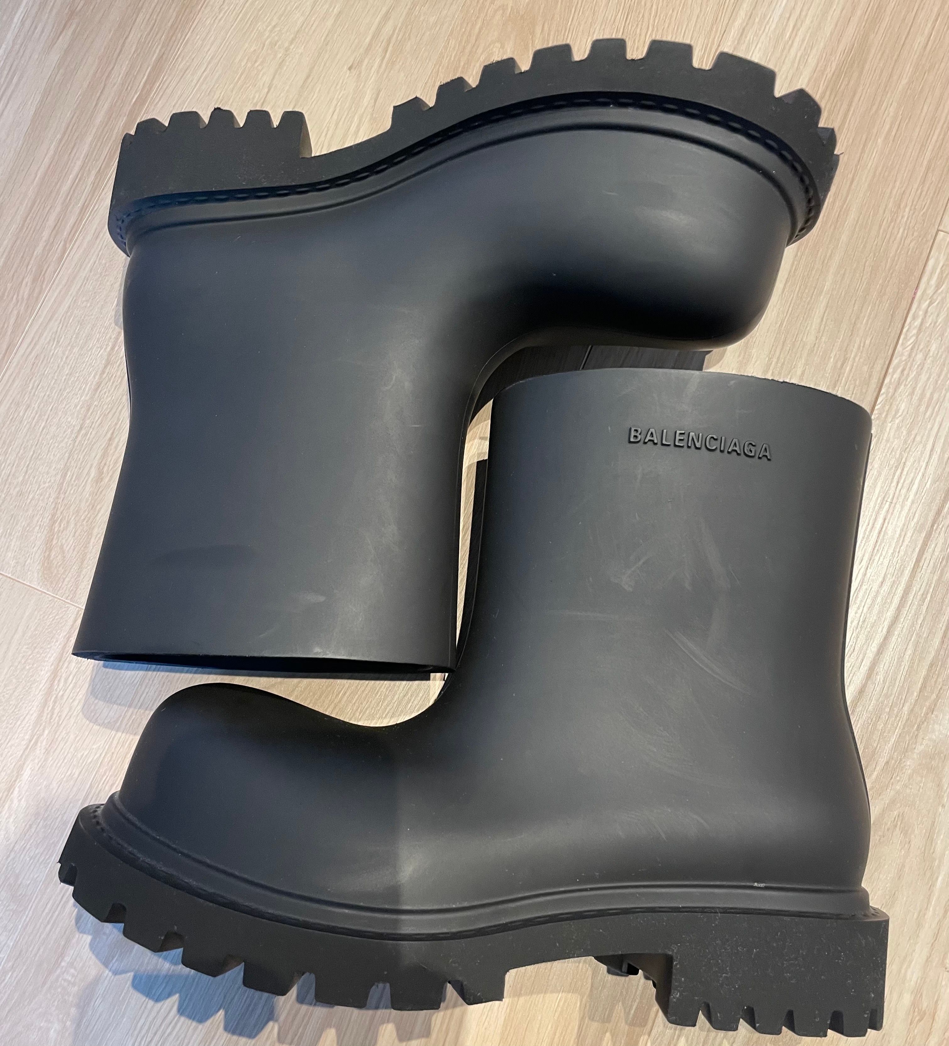 BALENCIAGA MENS Steroid Boot "Black"
