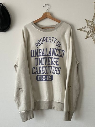 SAINT Mxxxxxx SWEAT SHIRT COLLEGE "Grey"