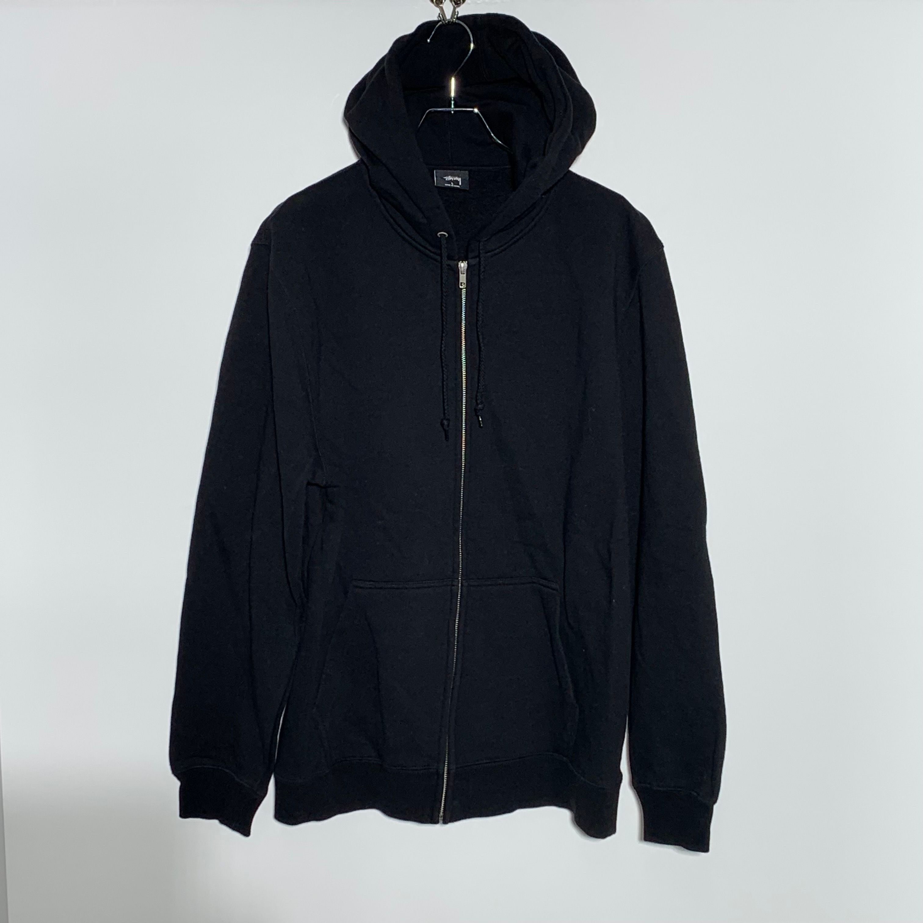 Stussy Realtree Logo Zip Up Hoodie Black