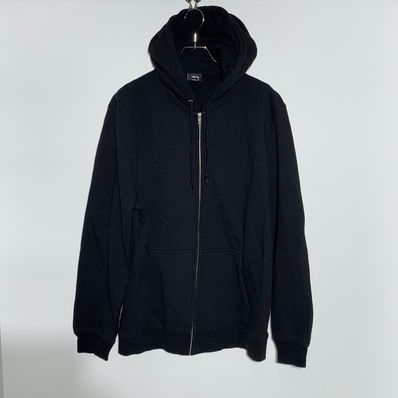 Stussy Realtree Logo Zip Up Hoodie Black