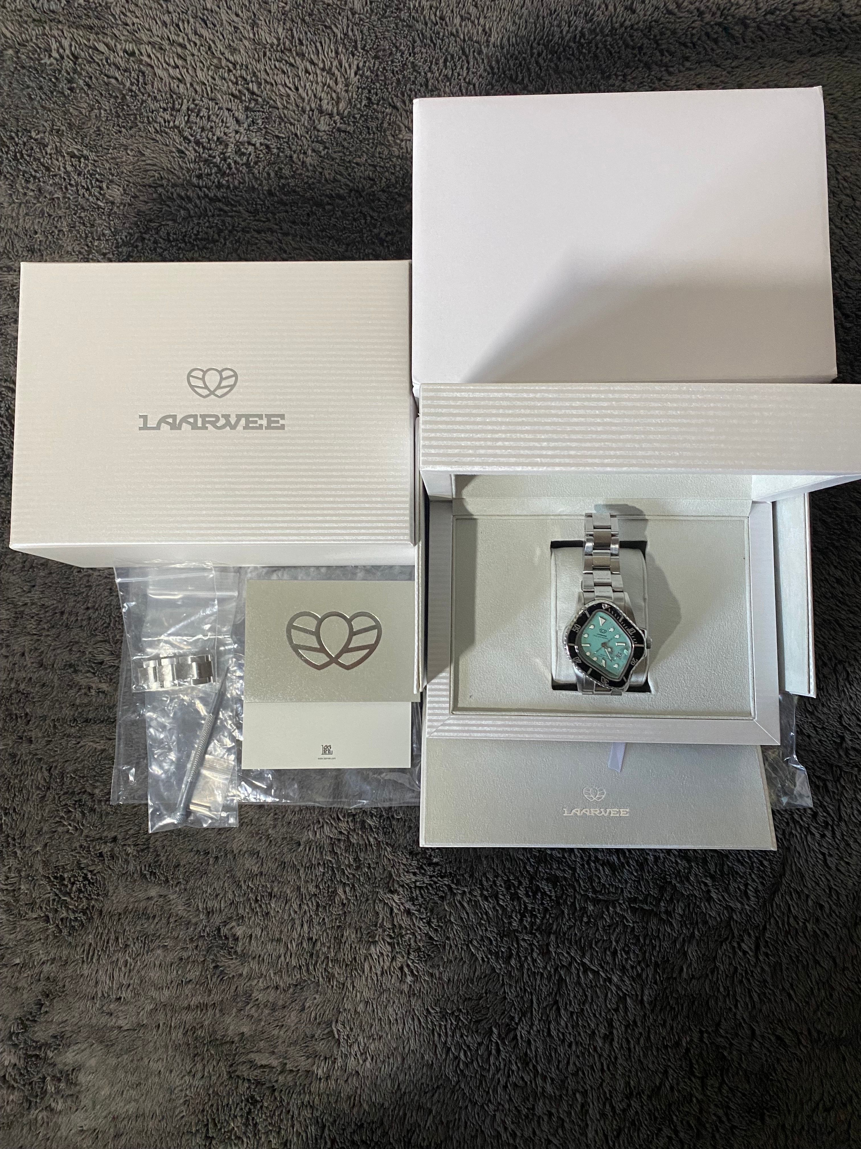 LAARVEE KITH Exclusive Colorway "Silver/Black/Turquoise" LAARVEE PEA001