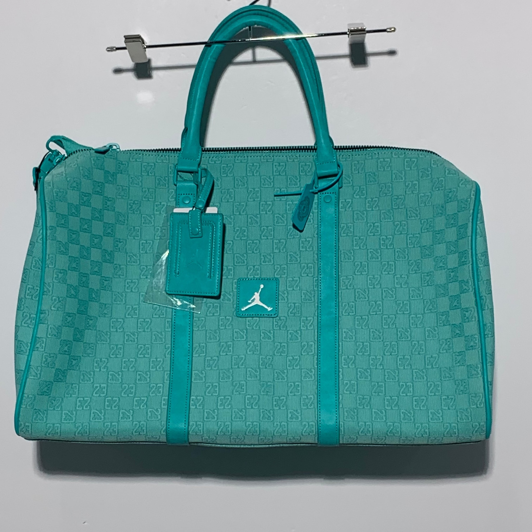 Nike Jordan Brand Monogram Duffle Bag (40L) "Emerald Rise"