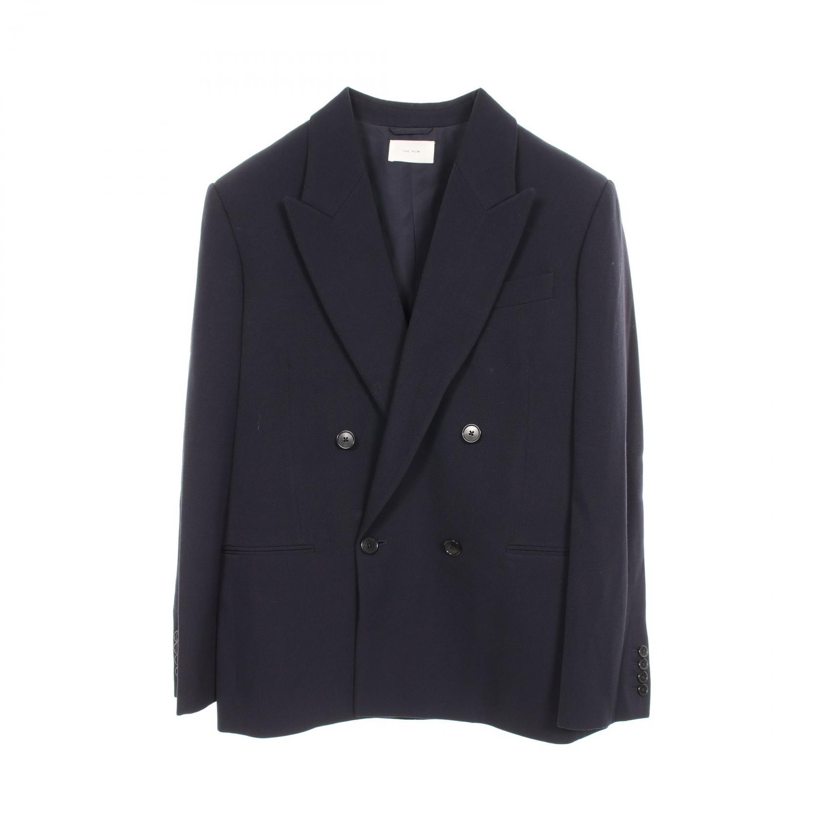 ザ ロウ THE ROW SANDON テーラードジャケット 衣料品 アウター ウール レディース ネイビー系 8325W2164DRN6 【新品】