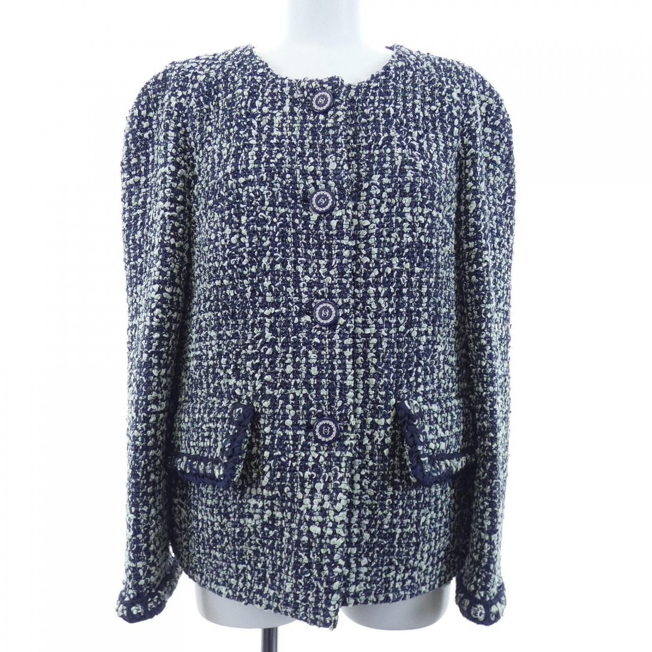 シャネル CHANEL P60886V45893 19P ノーカラージャケット