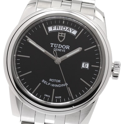 ★保 チュードル グラマー デイトデイ 56000 メンズ 【中古】