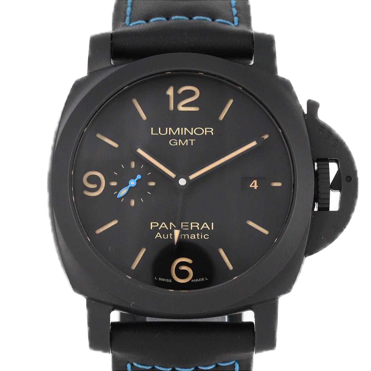 パネライ ルミノール1950 3DAYS GMTオートマティックチェラミカ PAM01441 セラミック 自動巻