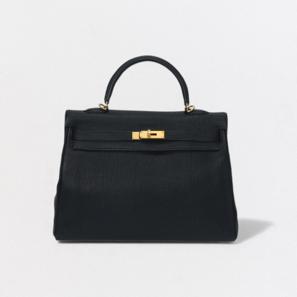 エルメス HERMES ケリー35 ケリー 35 バッグ トートバッグ ショルダーバッグ トゴ ノワール Noir ブラック Black 黒 ゴールド金具 ハンドバッグ 内縫い V字金具 新型