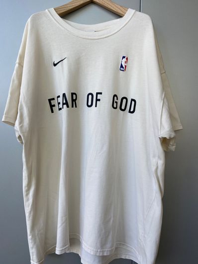 FEAR OF GOD / Nike Warm Up T-Shirt "Sail"