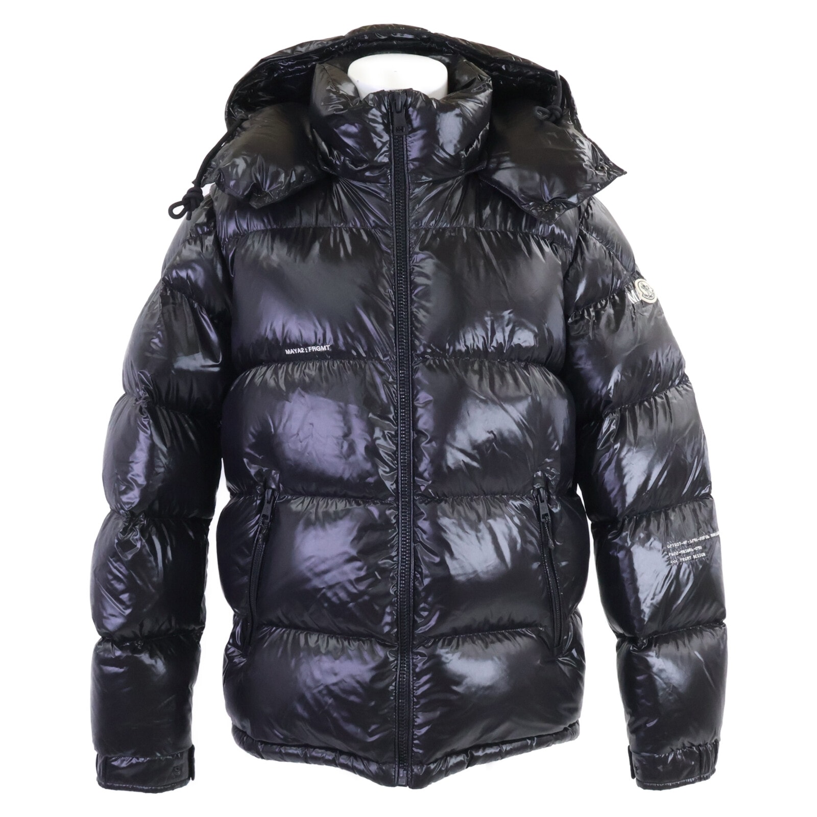 モンクレール GENIUS 7 ジーニアス7xFRAGMENT HIROSHI FUJIWARA【美品】H209U1A00002 M2149 RICKEY フード付ダウンジャケット 3